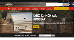 Desktop Screenshot of premiergrilling.com